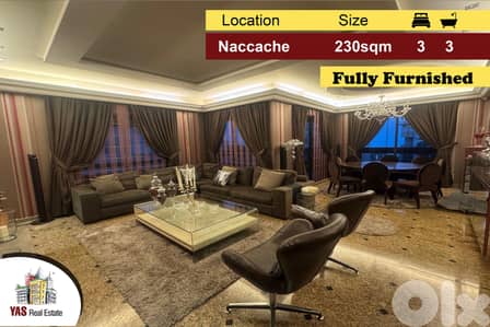 Naccache 230m2 | Fully Furnished | Classy Area | Quiet Street | CL