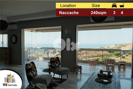 Naccache 240m2 | Well Maintained | Luxury Decorated |View|PA