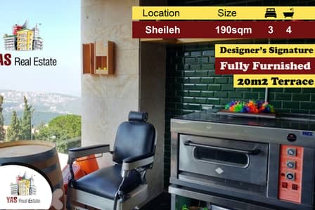 Sheileh 190m2 | 20m2 Terrace | Designer’s Signature | Panoramic View |
