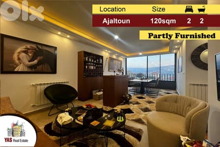Ajaltoun 120m2 | Partly Furnished | Decorated | Prime Location | KS |