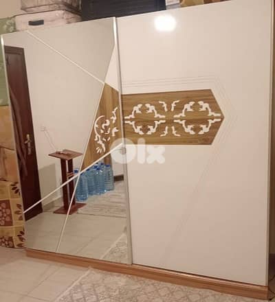 اوضة نوم تختين شغل توصاية شبه جديدة