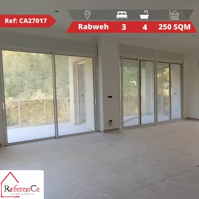 New apartment with view in Rabweh شقة جديدة للبيع في الربوة