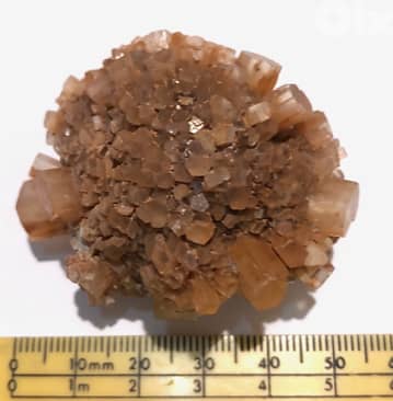 Red aragonite crystal Stone Rough Rock raw gem morocco