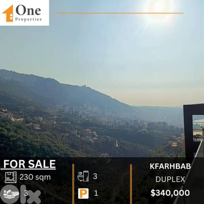 DUPLEX FOR SALE IN KFARHBAB