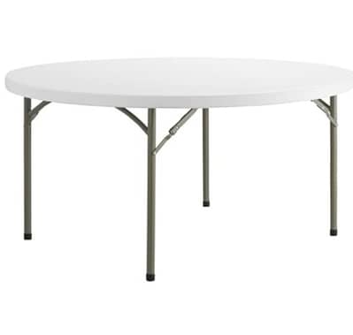 round foldable table