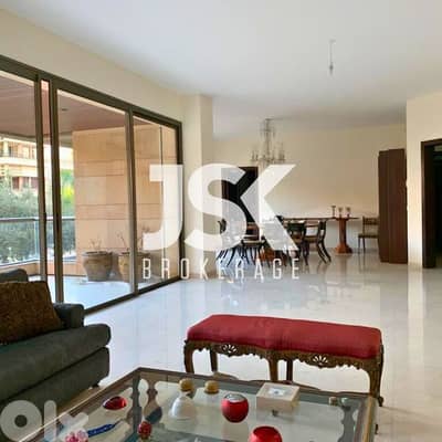 L16785 - Apartment with Garden View For Rent In Achrafieh, Sioufi