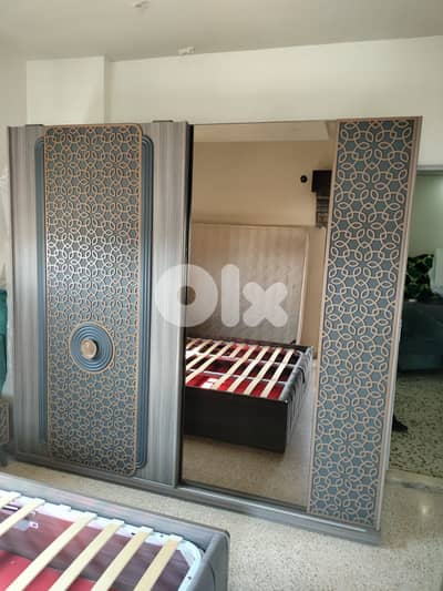 اوضة نوم تركية سحاب تخت مكانيزيوم