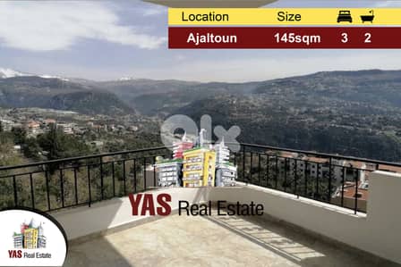 Ajaltoun 145m2 | Brand New | Luxurious | Panoramic View |