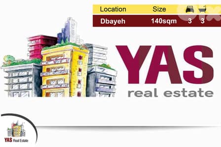 Dbayeh 140m2 | Brand New | Prime Location | Catch | MJ |