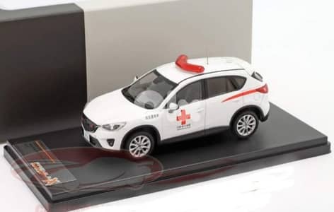 Mazda CX-5 (Japanese Red Cross) diecast car model 1;43.