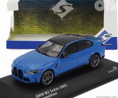 BMW M3 Competition G80 diecast car model 1;43.