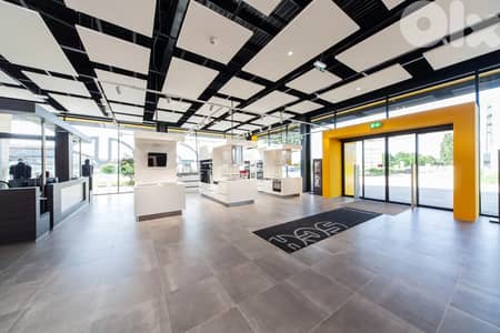 SPACIOUS SHOWROOM ON HIGHWAY IN DBAYEH PRIME (350Sq)+TERRACE, (DBR-170