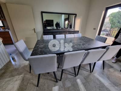 , غرفة سفرة كاملة Full dining room
