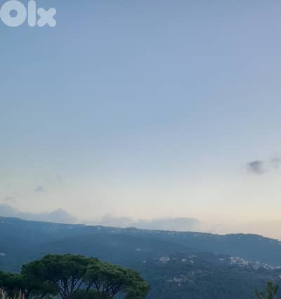 1400 SQM Land in Oyoun Broumana, Metn Overlooking the Mountains