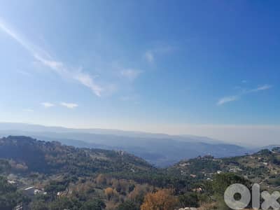 1046 SQM Prime Location Land in Douar, Metn Overlooking the Mountains