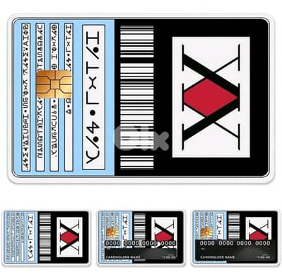 Hunter X Hunter credit card skin