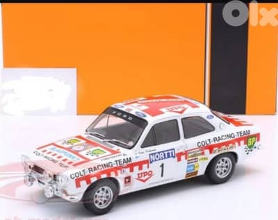 Ford Escort RS 1600 MK1 (Rally 1974) diecast car model 1;18