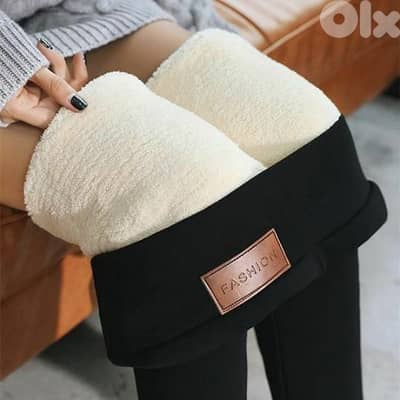 Black Fleece leggings