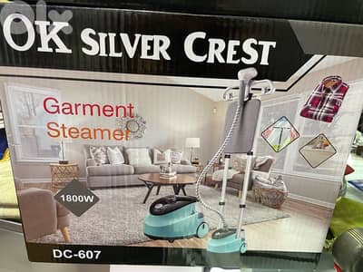 Garment steamer silver crest available 1800W and 2000W
