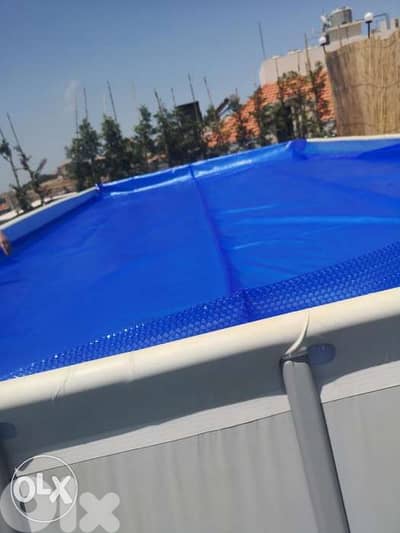 Solar cover for intex and bestway pools