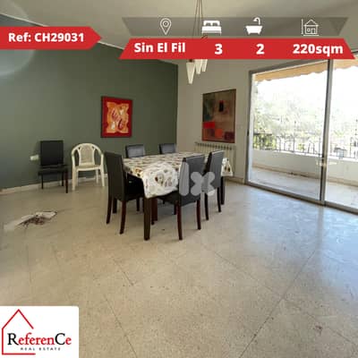 Apartment for sale in sin el fil شقة للبيع في سن الفيل