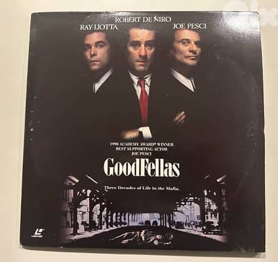 GoodFellas Academy Award Winning Oscar - Laser Disc not God Father