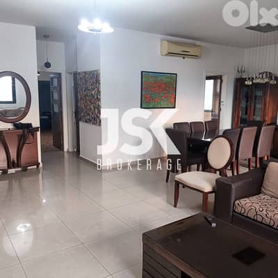 L16943 - Furnished Apartment With Open View For Rent in Zalka