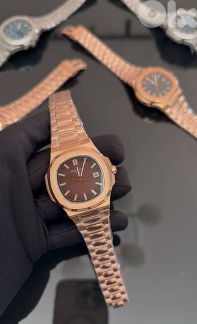 Patek philippe nautilus rose gold