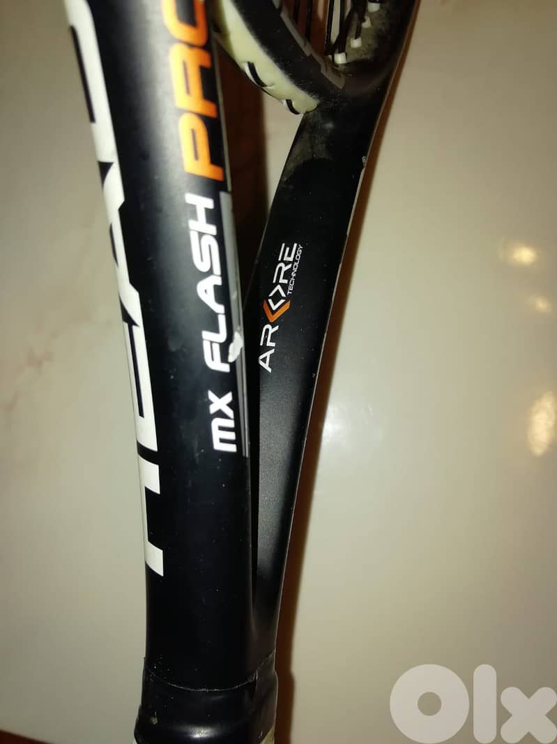 head mx flash pro tennis racket 4