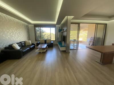 APARTMENT FOR SALE IN BROUMANA برمانا PRIME (180SQ) FULLY FURNISHED