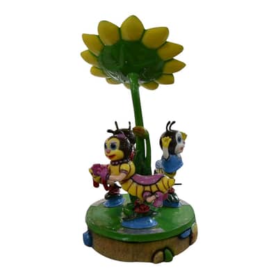 Honey Bee Carousel - Coin Operated Kiddie Ride