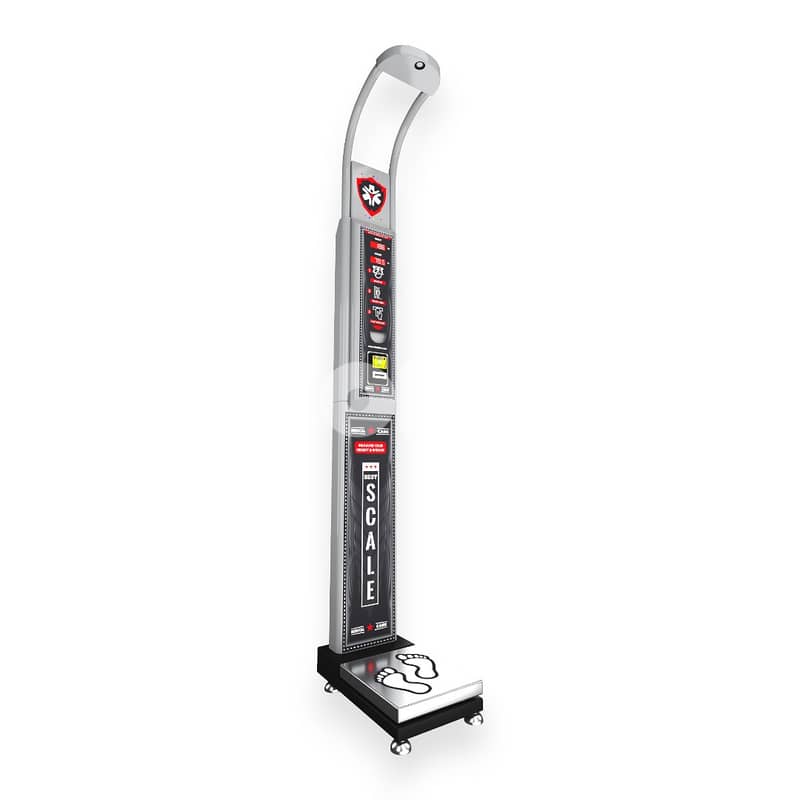 Scale Machine Height & Weight – Coin Operated (Refurbished) 1