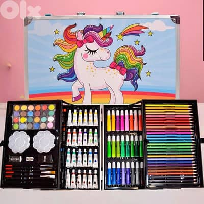 Back to School200-Piece Drawing and Coloring Art Set only 15$