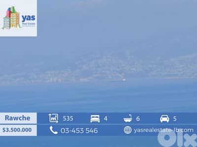Rawche 535m2 | Luxury | Gym /Spa | Indoor/Outdoor Pool | Sea View |PA|