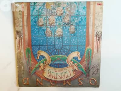 The Osmonds "The Osmond family Christmas album" 2 vinyl album gatefold