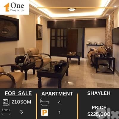 PANORAMIC VIEW APARTMENT FOR SALE IN SHAYLEH