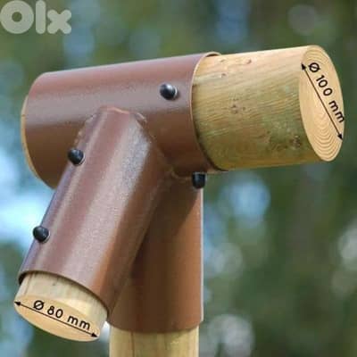 swing metal corner connector (2x)