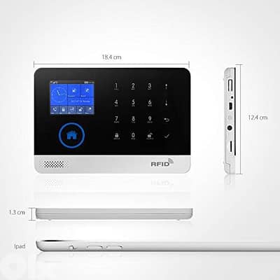 Home & Business Alarm System Kit WiFi and Gsm 4G - جهاز انذار لاسلكي