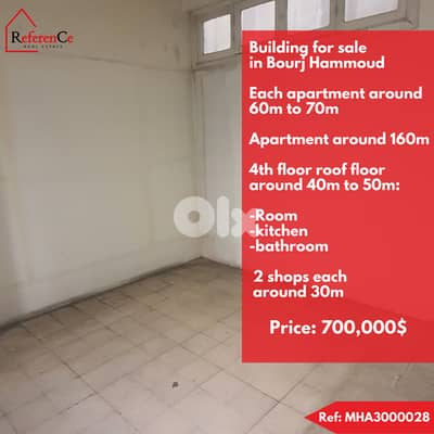 Hot Deal Building in Bourj Hammoud بناء للبيع في برج حمود