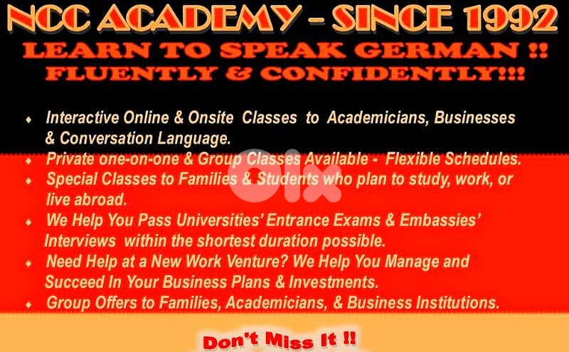 Learn the German Lang. with Native Speakers! Get Free Private Sessions 1