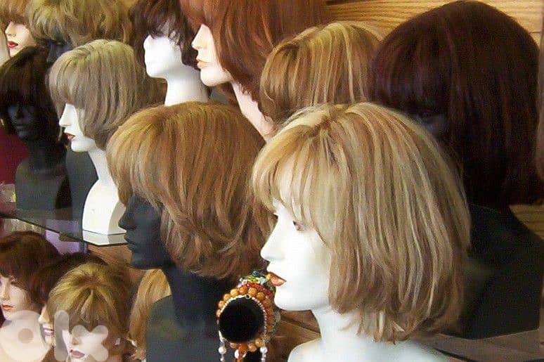 باروكة شعر طبيعي %100 بواريك شعرطبيعي لبناني 1