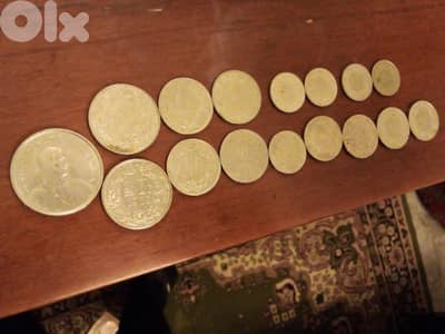 16 switzerland coins