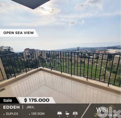 185 SQM brand new duplex for SALE in Eddeh - Jbeil!