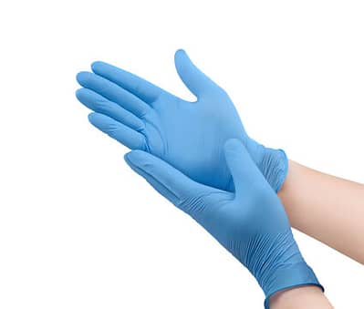 medical nitrile gloves كفوف طبية