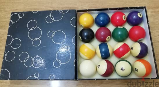 Balls billiardo set