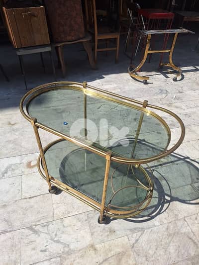 trolley bar vintage seventies original