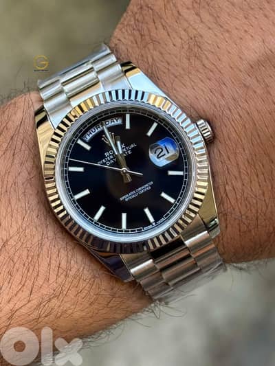 Rolex Daydate Black Dial