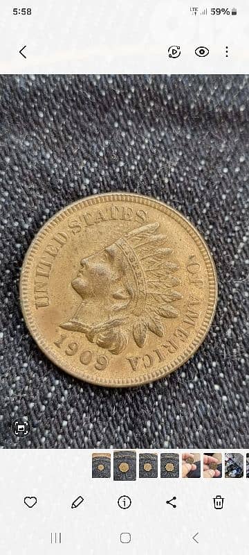 bargain indian usa cent  letter  S google it to see original price