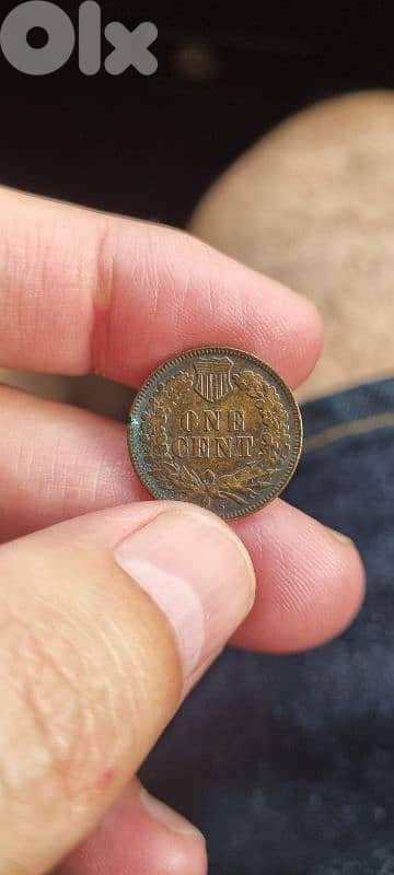 bargain indian usa cent  letter  S google it to see original price 2