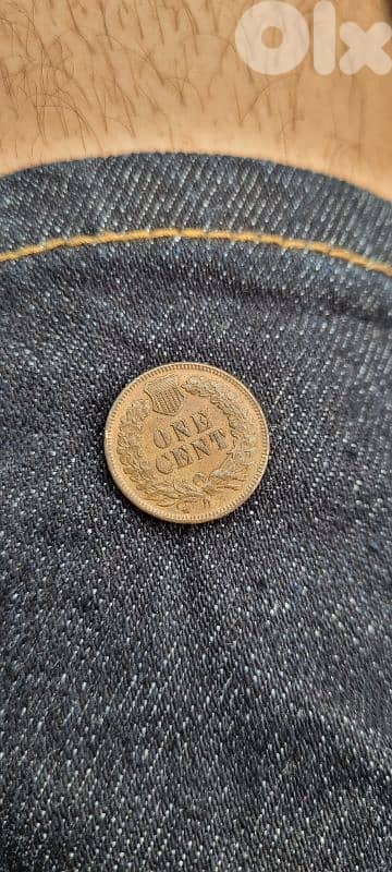 bargain indian usa cent  letter  S google it to see original price 14